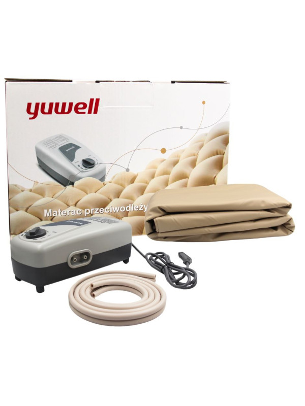 Materac Przeciwodleżynowy Bąbelkowy z Pompą Lattice Style YUWELL