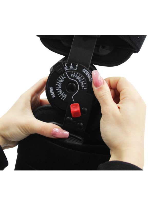 Orteza Na Kolano Pooperacyjna z Regulacją Kąta Zgięcia i Wyprostu Msupport ms 180