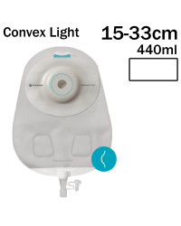 168360 Worek Urostomijny Jednoczęściowy SenSura Mio Convex Light Maxi 15-33 mm Przeźroczysty