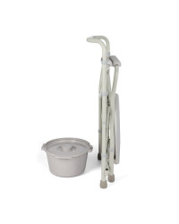 Krzesło toaletowe składane TGR-R KT 023B Timago – Praktyczne i kompaktowe rozwiązanie do opieki domowej