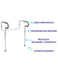 Przystawka toaletowa JMC-C 5300KD Timago – Komfort i bezpieczeństwo w łazience