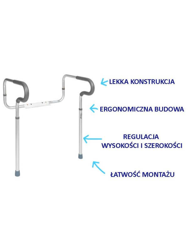 Przystawka toaletowa JMC-C 5300KD Timago – Komfort i bezpieczeństwo w łazience
