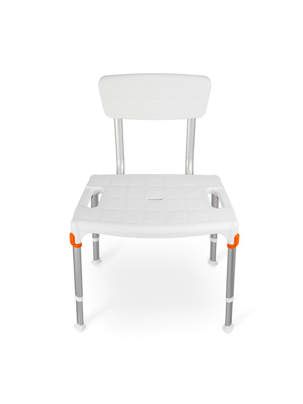 Taboret prysznicowy z oparciem i uchwytami bocznymi 3w1 KING-SS1BA-20 Timago – Wielofunkcyjność i komfort użytkowania