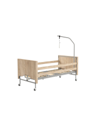 Łóżko rehabilitacyjne elektryczne DREAM-TIM Timago – Dąb Sonoma Komfortowe i bezpieczne wsparcie