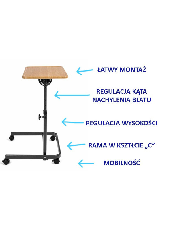 Stolik przyłóżkowy TableTIM Multi Timago