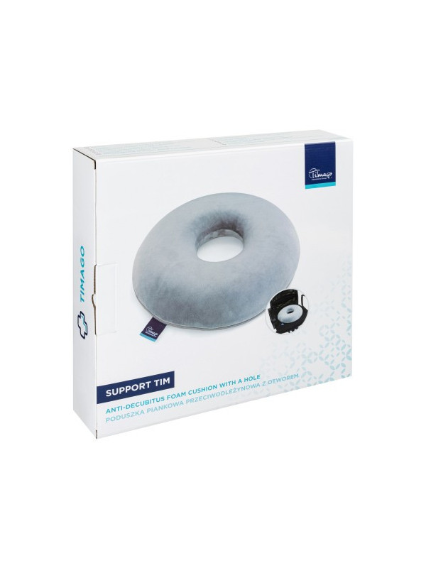 Poduszka piankowa przeciwodleżynowa z otworem SUPPORT TIM Timago