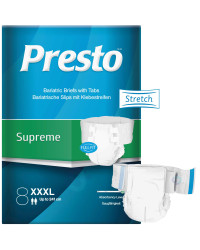 Dailee Presto® Ultimate Stretch  – majtki chłonne w bardzo dużych rozmiarach do obwodu 241 cm