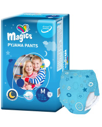 Magics Pyjama Pants 17–30 kg – chłonne majtki nocne dla dzieci 4–7 lat
