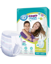 Majtki Chłonne wciągane iD Comfy Junior Wiek 8-15 lat, 24-47kg chłonne