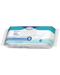 TENA Wet Wipes ProTection chusteczki nawilżane zapachowe XL 30x20 cm, 48 sztuk – do higieny dorosłych i skóry wrażliwej