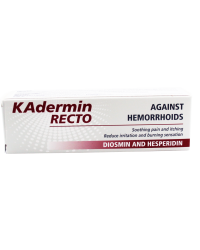 KAdermin Recto żel hemoroidy, Diosmina i Hesperydyna 50ml