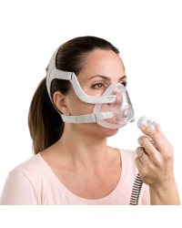 Maska twarzowa AirFit™ F20 ResMed – wygodna, cicha i niezawodna terapia CPAP