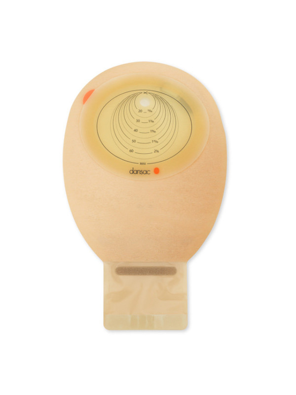 9152-10  Worek Stomijny NovaLife1 Maxi Otwarty Beżowe Dansac 10-70/90 mm