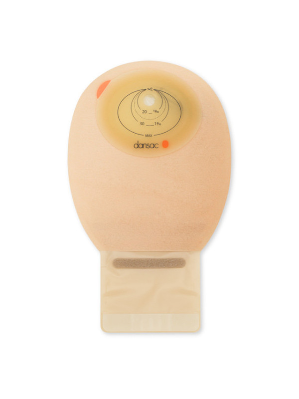 9252-10 Worek Stomijny NovaLife1 Mini 10-38/50 mm 300 ml Otwarty Beż Dansac