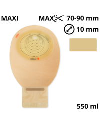 9152-10  Worek Stomijny NovaLife1 Maxi Otwarty Beżowe Dansac 10-70/90 mm