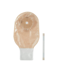 818-10 Worek Stomijny Nova1 Infant Pediatryczny 10-40 mm 250 ml  Otwarty Beżowe Dansac