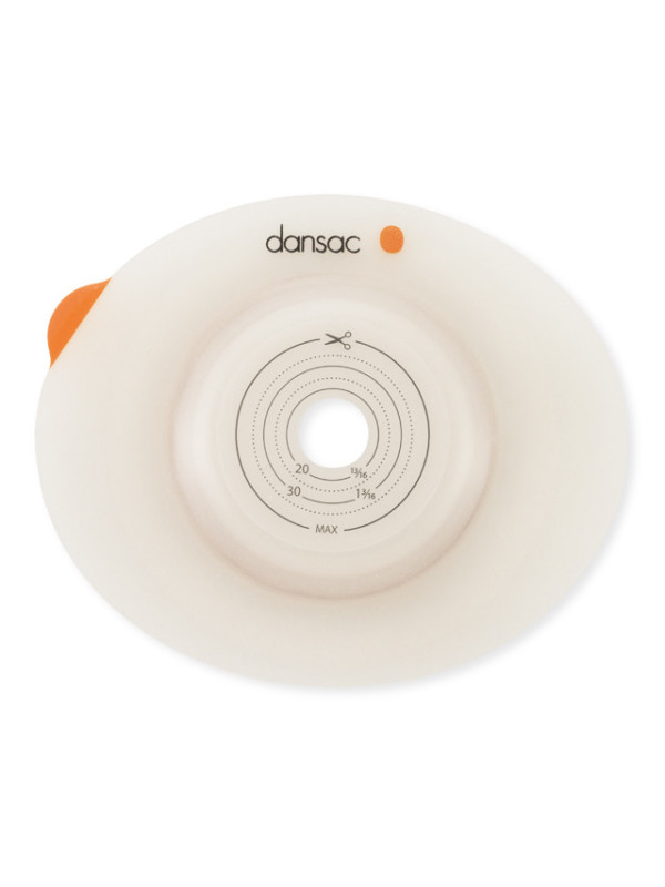 3255-15 Płytka stomijna wypukła Dansac NovaLife TRE™ 2 convex, 15–42 mm system 2-częściowy