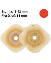 1155-15 Płytka stomijna Dansac Nova 2 Convex 55 mm wypukła, docięcie 15-42 mm