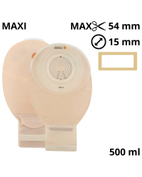 3081-54 Worek stomijny Dansac NovaLife TRE Convex Soft – otwarty 15–54 mm z okienkiem i filtrem