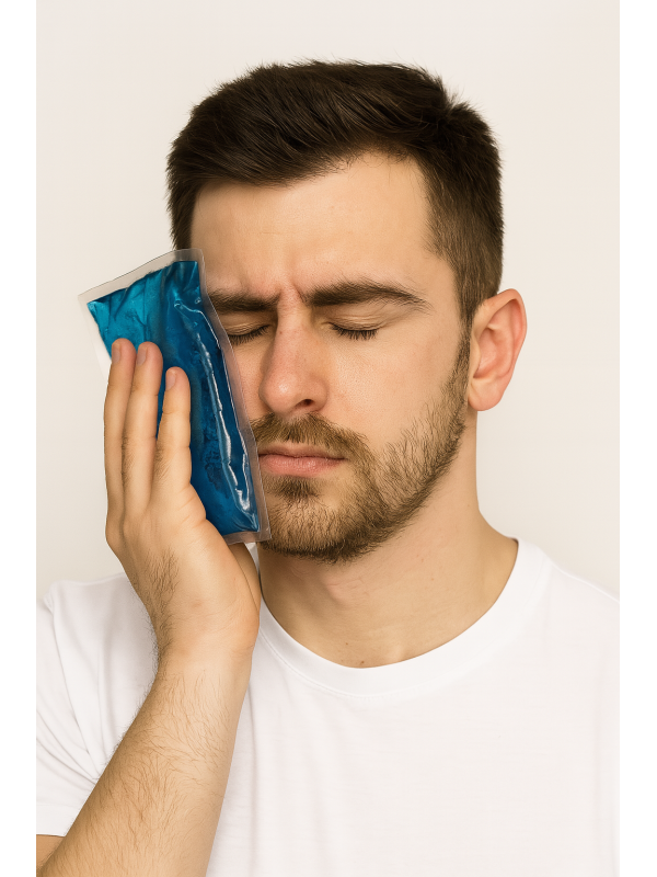 Żelowy Kompres Chłodzący Do Ciała Halcamp 28x34 cm Ciepło Zimno