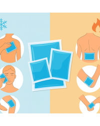 Kompres Żelowy Rehabilitacyjny Halcamp 12x18 cm