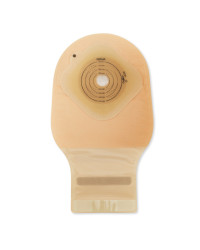 825-15 Jednoczęściowy worek stomijny Dansac Nova1 FoldUp, beżowy, z filtrem węglowym, 15–50 mm, 290 ml