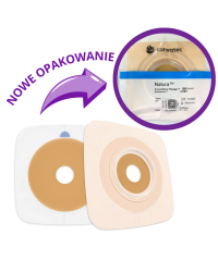 421030  Płytka Stomijna ConvaTec Natura Stomahesive Plastyczna Akordeonowa 57 mm