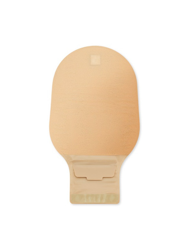 1215-43 Worek stomijny Dansac Nova 2 FoldUp 1215-43 beżowy 43mm 590 ml– do ileostomii, system dwuczęściowy, z filtrem