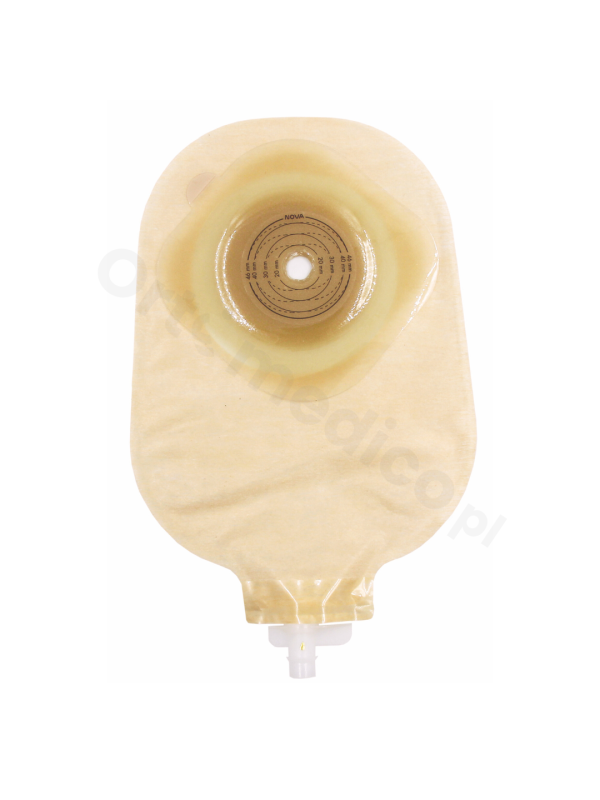 892-12 Worek Nova1 Urostomia X3 Long Wear 15-46 mm 330 ml Convex 3 mm Przezroczyste Dansac