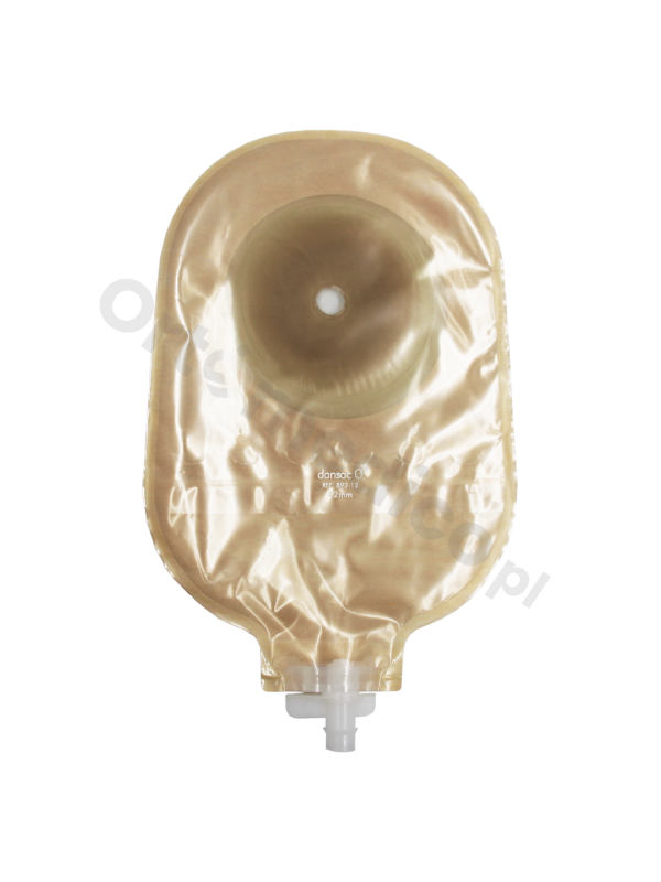 892-12 Worek Nova1 Urostomia X3 Long Wear 15-46 mm 330 ml Convex 3 mm Przezroczyste Dansac