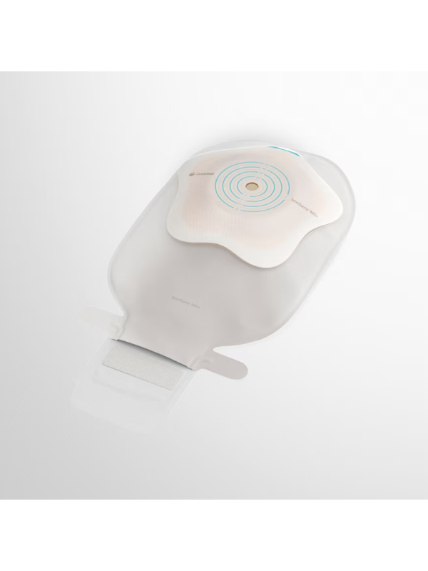 182810 Worek 1-cz SenSura Mio Concave 40-60mm Maxi Z Filtrem Neutralny z Okienkiem Otwarty Coloplast