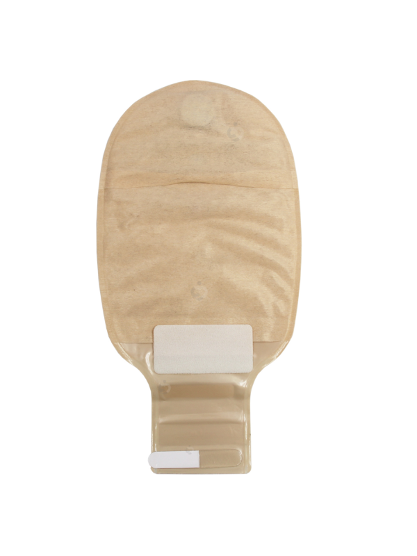 XMHDL513 Worek Jednoczęściowy Aurum  Drainable 13/60-80mm Maxi Welland Z Miodem Manuka Beż z Okienkiem Otwarty