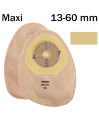 XFLC513 Worek Jednoczęściowy Flair Closed  13-60 mm Maxi Zamknięty Z Filtrem Beżowy Welland