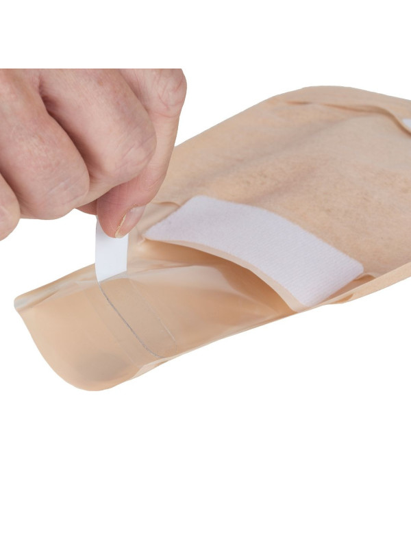 XMHNDM313 Worek 1-cz Aurum Convex Przeźroczysty Drainable 13-35mm MAXI Welland Z Miodem Manuka Beż z Okienkiem