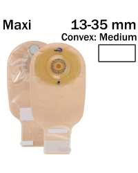 XMHNDM313 Worek 1-cz Aurum Convex Przeźroczysty Drainable 13-35mm MAXI Welland Z Miodem Manuka Beż z Okienkiem