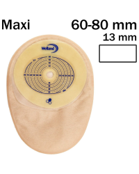 XMHCL713 Worek Jednoczęściowy Aurum Closed 13/60-80 mm Maxi Zamknięty Welland Przezroczysty Z Miodem Manuka