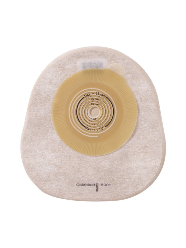 080050 Worek Kolostomijny Pediatryczny Alterna 10-35mm 200ml Zamknięty Cielisty Coloplast