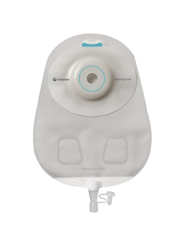 168050 Worek Urostomijny 1-cz Sensura Mio Convex Soft 10-33mm 440ml Szary Coloplast
