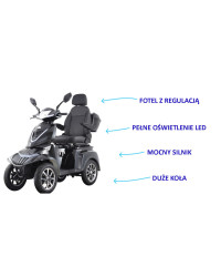 Skuter Elektryczny 4-kołowy Medilife OMNI