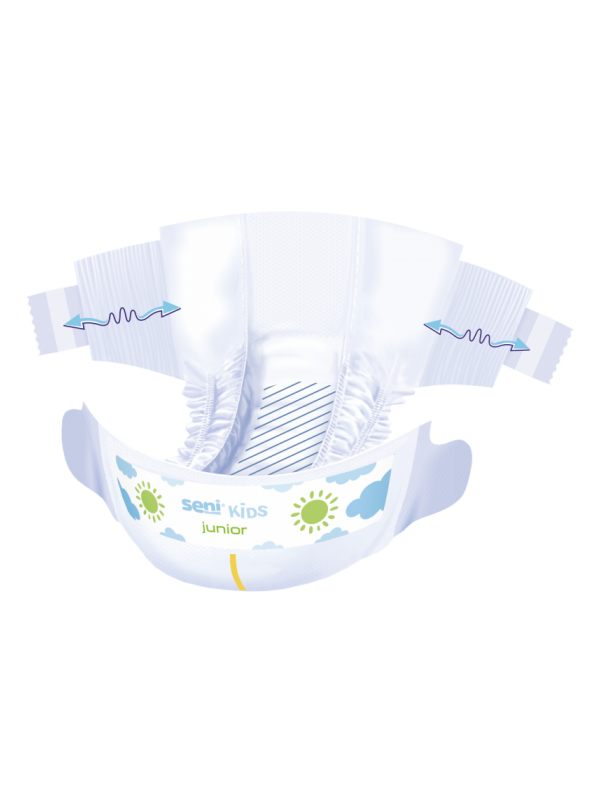 Seni Kids Junior pieluchy dla dzieci zapinane na rzepy 11-20 kg