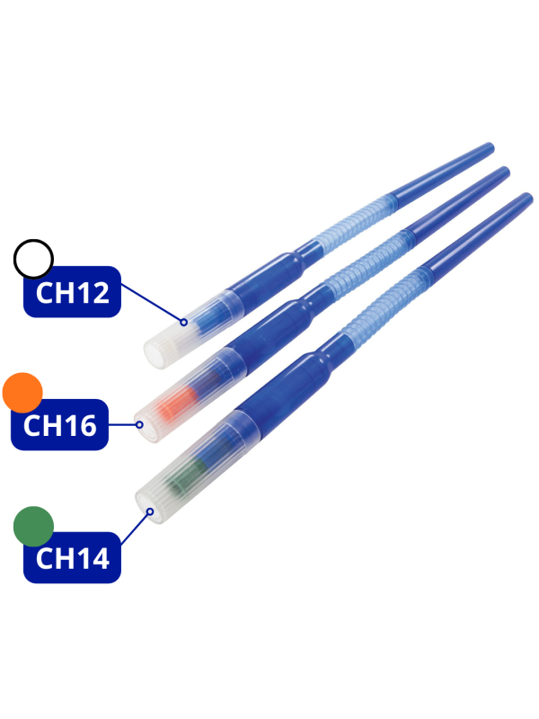 CM Kompaktowy Cewnik Curan Man Gotowy do użycia z żelem hydrofilowym