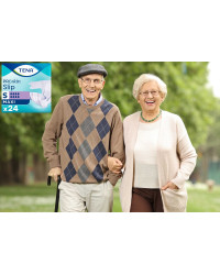 TENA Slip ProSkin Maxi Pieluchomajtki Dla Leżących O Maksymalnej Chłonności 8/8 Kropli Oddychające, Na Dzień i Noc