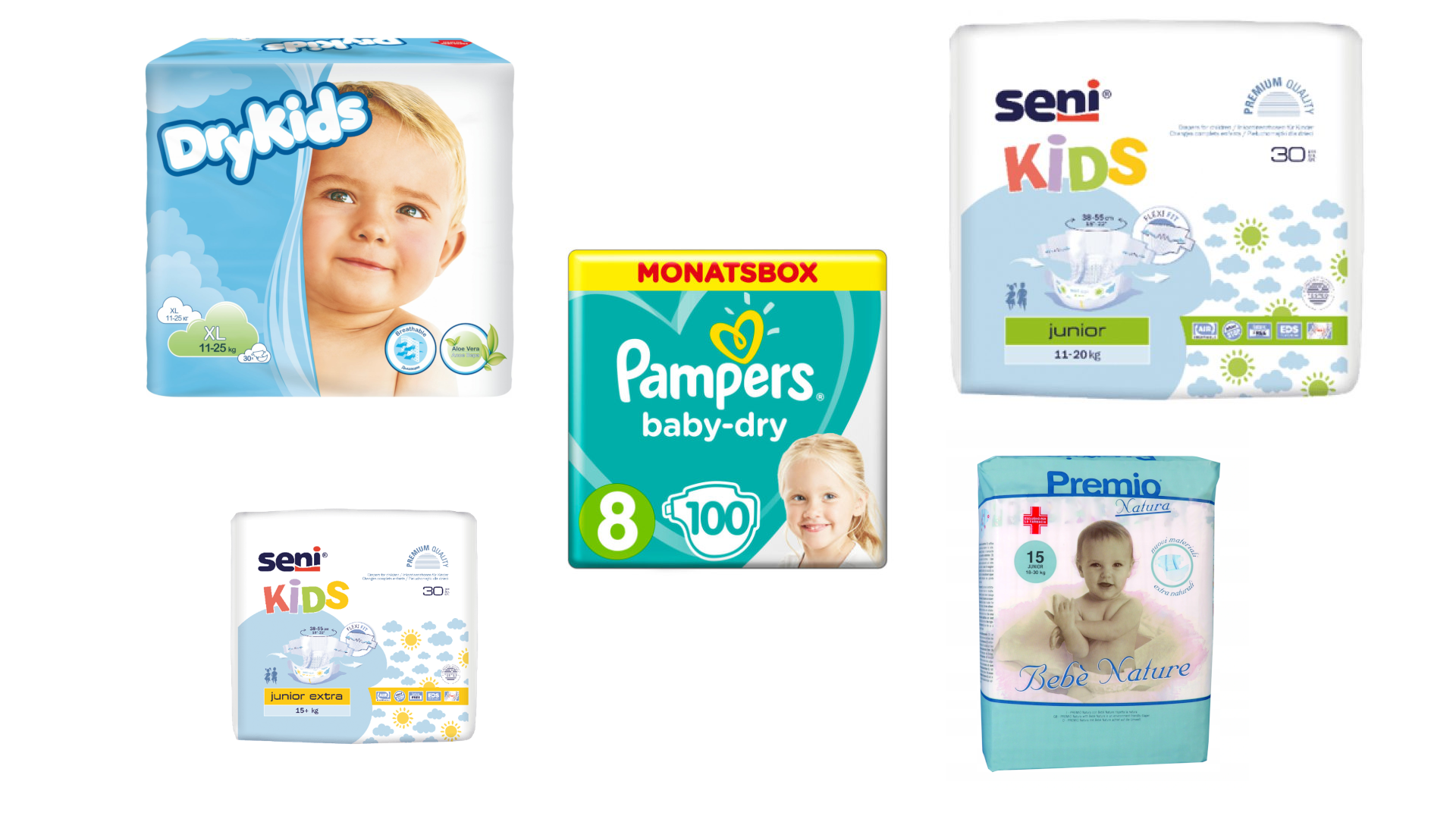 Zamienniki Pampers 8 dla dzieci – lista pieluch refundowanych