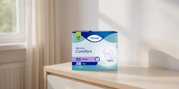 Rekomendowane produkty chłonne TENA dla osób z nietrzymaniem moczu